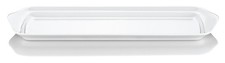 Pillivuyt 14-Inch by 5-1/2-Inch Porcelain Rectangular Platter, White picture