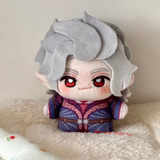 Anime Baldur's Gate 3 Astarion 10Cm Plush Doll Keychain Pendant Decoration picture