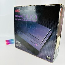 NEC PC Engine DUO Turbo Duo Console System PI-TG8 retro game Console 1991 w/Box picture