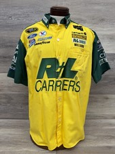 NASCAR #17 Matt Kenseth R&L Carriers Roush Race Used Crew Shirt Size XL picture