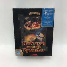 Betrayal at Krondor [CD-ROM] (PC, 1993) Complete in Original Big Box CIB picture
