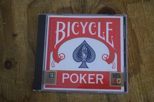 Vintage Bicycle Poker PC CD-ROM Game 1995 Windows MS-DOS Swfte Complete Classic picture