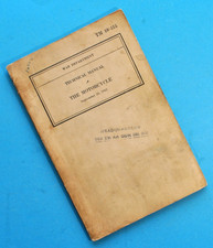 1940's Harley Service Technical Manual Book TM 10-515 WLA UL XA Indian Scout 841 picture
