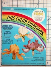 1964 Lloyd Austin's Iris Color Guidebook Catalog Placerville CA Garden picture