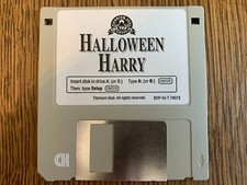 HALLOWEEN HARRY GAME PC MS-DOS 3.5