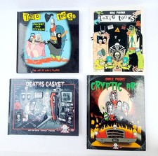 Eric Unkle Pigors Toxic Toons Art Book Collection 90/00's Autographed 1st Edit picture
