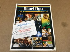 Vintage Atari Age - The Atari Club Brochure picture
