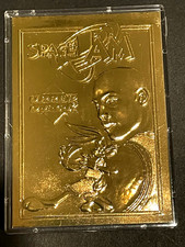 1996 Upper Deck Space Jam 23 KT Gold Michael Jordan & Bugs Bunny #02024/5000 picture
