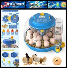 Incubators for Hatching Eggs, 18 Egg Incubator with Automatic Egg Turning and Hu picture