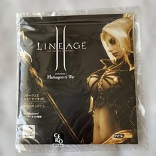Lineage 2 Chronicle 1 Starter Kit Those Who Cause War Unused TGS 2006 picture