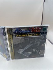 Formula Grand Prix Team Management Simulation w/spine Sega Saturn SS Japan VG- picture