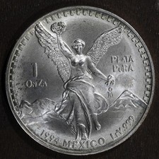 1994-Mo Mexico 1 oz SiIver Libertad Onza -BU (.99.9) Fast Delivery picture