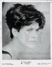 1988 Press Photo Intercoiffure Model - lrp95795 picture