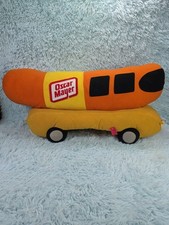 Vintage 3 Ft Oscar Mayer Wienermobile Giant Plush - Rare Large Display Pillow picture