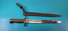 US Military Model 1892 Krag Jorgensen Rifle Bayonet & Scabbard c. 1902   TR1531 picture