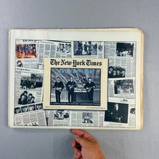 The Beatles The Fab Four Historic NY Times Newspaper Compilation 2009 Retropix picture