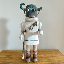 Vintage Hopi Buffalo Kachina Doll Cottonwood Native American Southwest Folk Art picture