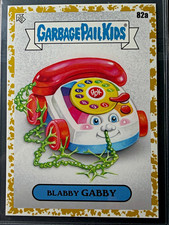 Topps 2024 Garbage Pail Kids Blabby Gabby #82a Gold Checklist /50 Card picture