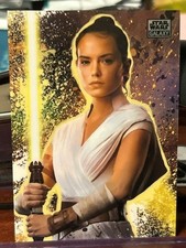 2026 Topps Star Wars Chrome Galaxy Rey Force Energy Card FE-7 Very Rare Card picture