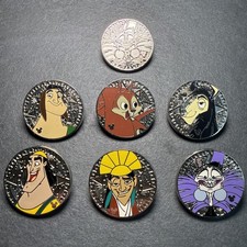 2018 Emperors New Groove Disneyland Hidden Mickey Full Pin Set Of All 7 picture