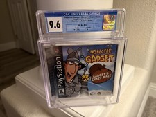 Inspector Gadget Gadget's Crazy Maze (PlayStation PS1, 2001) Sealed WATA 9.6 A picture