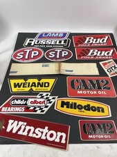 14 Racing Hot Rod Racing  Automotive Vintage old Stock decal sticker Lot 3 picture