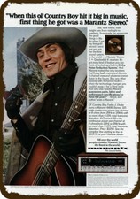 1975 Farley J. Dollar & Marantz Stereo Vintag-Look DECORATIVE REPLICA METAL SIGN picture