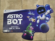 ASTRO BOT PS5 STORE DISPLAY , EASY HANG With Instructions and Hangers picture
