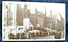 1940 Postcard Poland Warsaw Ruins Of Houses Nowy Swait Worlds Fair Exhibit Rare picture