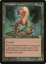 Penumbra Wurm [Apocalypse] Magic MTG picture