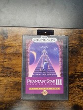 Phantasy Star III: Generations of Doom (Sega) W/ Manual picture