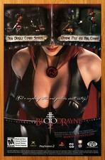 2004 Bloodrayne 2 PS2 Xbox PC Print Ad/Poster Official Vampire Horror Game Art picture