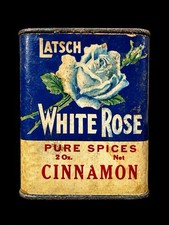 White Rose Spice Tin Winona Minnesota picture