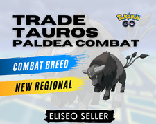 Pokemon Tauros Combat Breed GO Paldea - 9 GEN Paldea New Regional picture