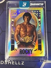 2026 Cardsmiths Rocky Balboa 50th Anniversary Foil Refractor SP #/1976 Card picture