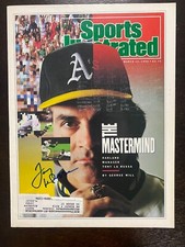 Signed Sports Illustrated (SI) Magazine - TONY LaRUSSA - March 12, 1990 picture