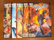 JACK AVARICE IS THE COURIER #1-5 (IDW Comics 2011) -- #1 2 3 4 5 -- FULL Set picture