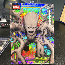 Topps 2026 Topps Chrome Marvel Groot #046 Marvel Logo /61 picture