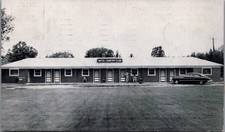 Motel Country Club Crookston Minnesota 1954 RPPC Vintage Postcard picture