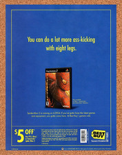 Spider-Man 2 PS2 Original 2003 Vintage Ad - Best Buy Video Game Rebate Promo picture
