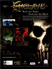 2002 • ENCLAVE video game for XBOX  print ad • 2000s Y2K CA-24 picture