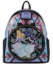 Loungefly Disney Princess Stained Glass: Sleeping Beauty Mini-Backpack BRAND NEW picture