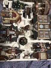 Signature Christmas Victorian Village Not Sure Of The Maker May Be Kirkland picture