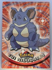 Topps Pokémon TV Animation Edition #31 Nidoqueen Trading Card 1999 - LP picture