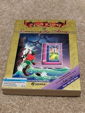 King's Quest II Romancing Throne (IBM 5.25) Adventure *Sierra Big Box complete picture