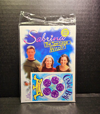 Pizza Hut Sabrina the Teenage Witch Kids Meal Bag Blue White Purple picture