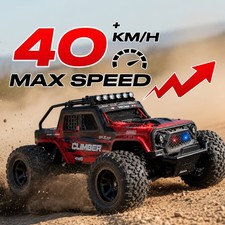 4WD High-Speed RC Truck with Remote Control - 40KM/H Off-Road Motor Car, All-Ter picture