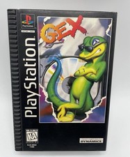 Gex PS1 PlayStation 1 Complete CIB Longbox picture