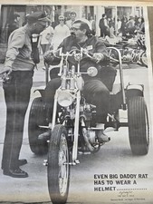 Vintage Big Daddy Rat Karl G Smith Cop Poster Daytona Las Vegas St. Petersburg  picture