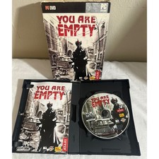 You Are Empty PC Game 2007 CIB Atari Cult Survival Horror W/ Slipcover Manual picture